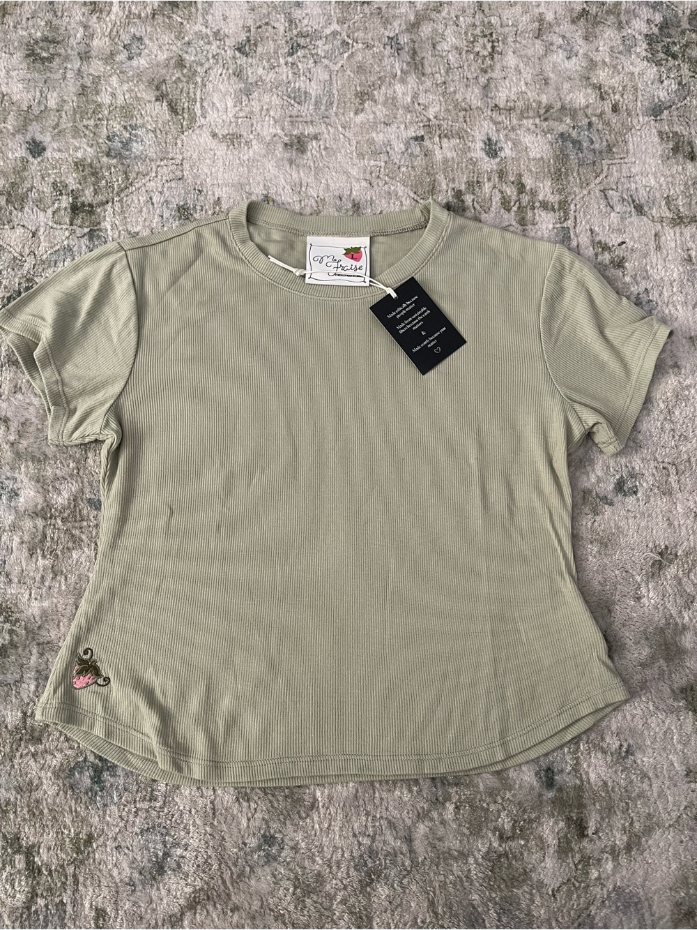 M. Fraise Ribbed T-shirt